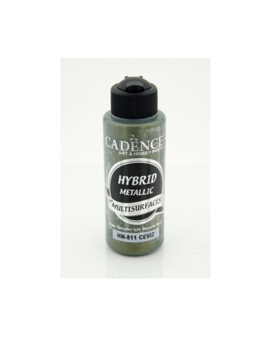 Hybrit (Multi Surface) Metalik Boya Ceviz 120 ml - HM-811