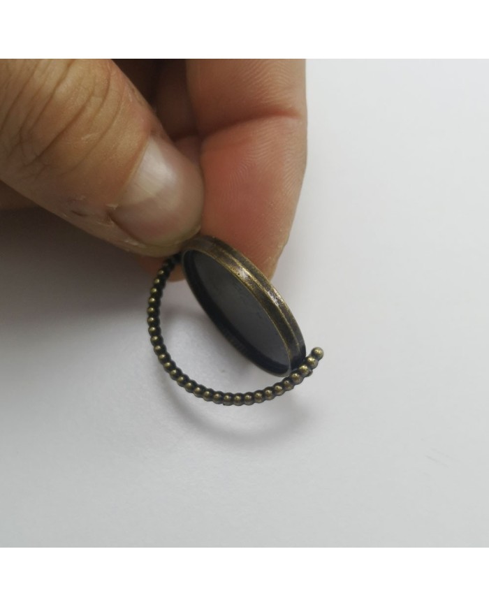 Metal Kolye Ucu - Haraketli Küçük