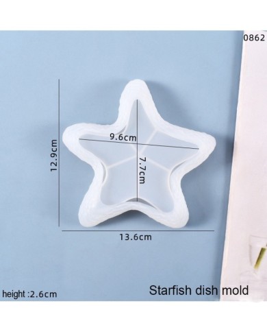 Deniz Yıldızı Kase Epoksi ve Beton Silikon Kalıp - Kod: 1004D
