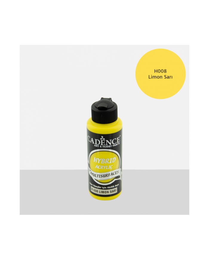 Hybrit (Multi Surface) Boya Limon Sarı 120 ml - H-008