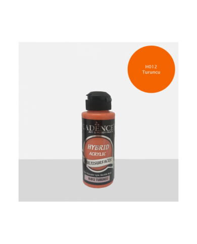 Hybrit (Multi Surface) Boya Turuncu 120 ml - H-012