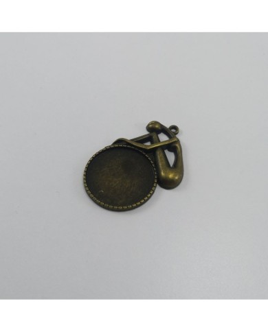 Metal Kolye Ucu - Figürlü