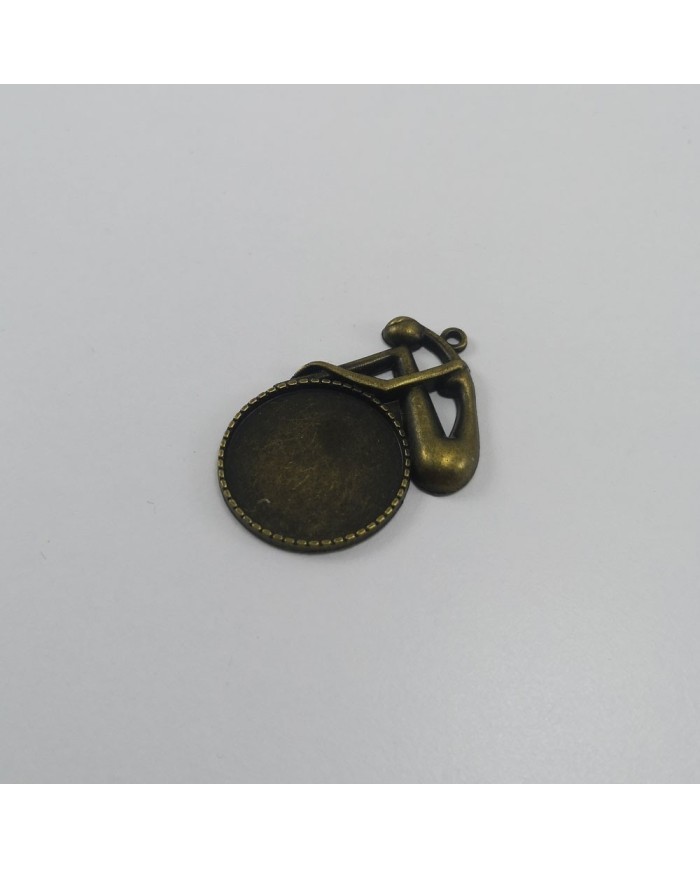 Metal Kolye Ucu - Figürlü