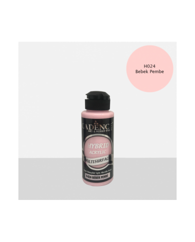 Hybrit (Multi Surface) Boya Bebek Pembe 120 ml - H-024