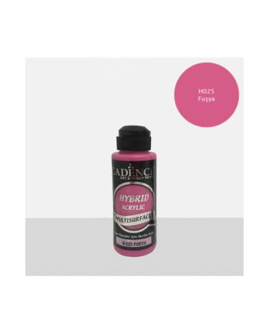 Hybrit (Multi Surface) Boya Fuşya 120 ml - H-025