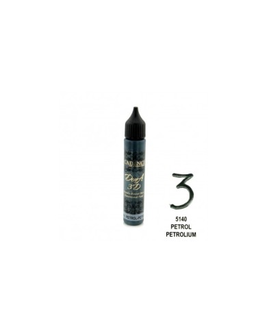 3D BONCUK BOYA-5140-PETROL