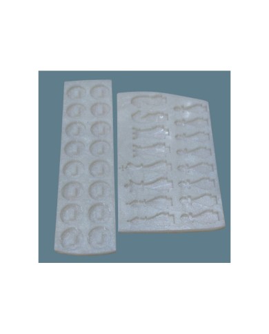 Satranç Dama Epoksi Reçine  Silikon Kalıbı- Kod: 1046