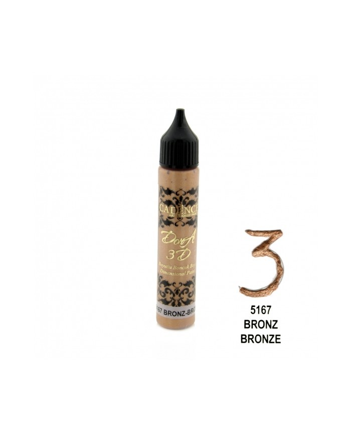 3D BONCUK BOYA-5167-BRONZE