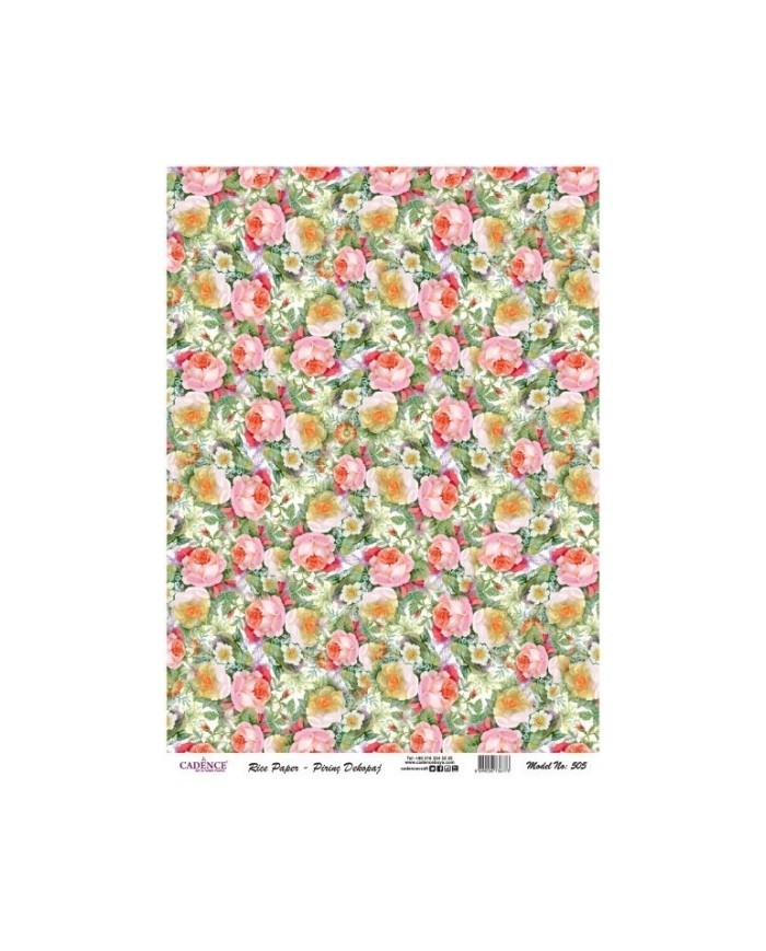 Pirinç Dekupaj 29*42 cm model 505