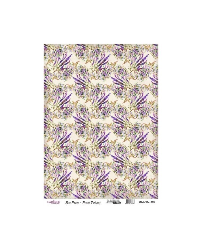 Pirinç Dekupaj 29*42 cm model 503