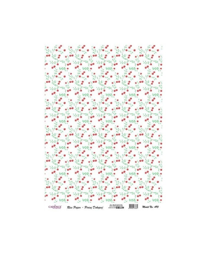 Pirinç Dekupaj 29*42 cm model 495