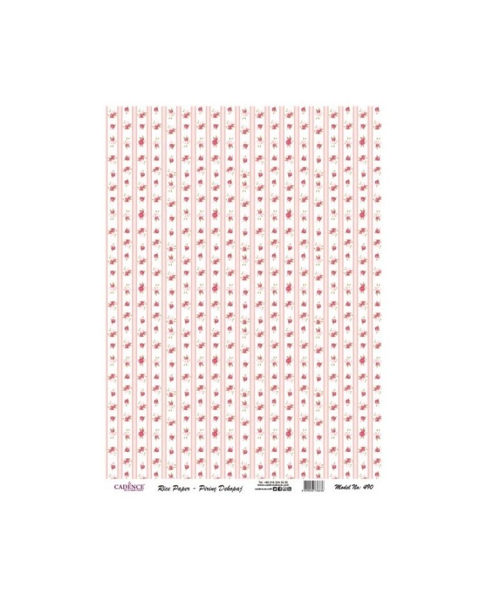 Pirinç Dekupaj 29*42 cm model 490