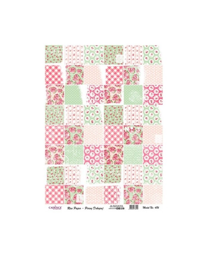 Pirinç Dekupaj 29*42 cm model 486