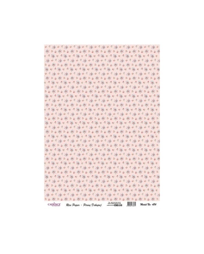 Pirinç Dekupaj 29*42 cm model 484