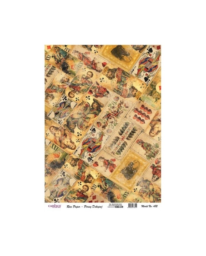 Pirinç Dekupaj 29*42 cm model 482