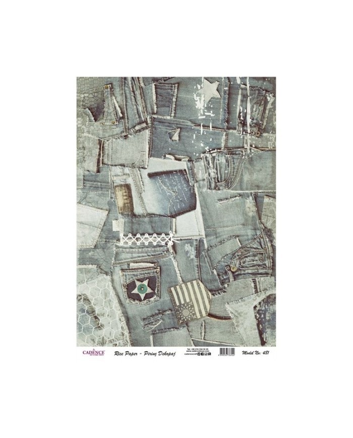 Pirinç Dekupaj 29*42 cm model 481