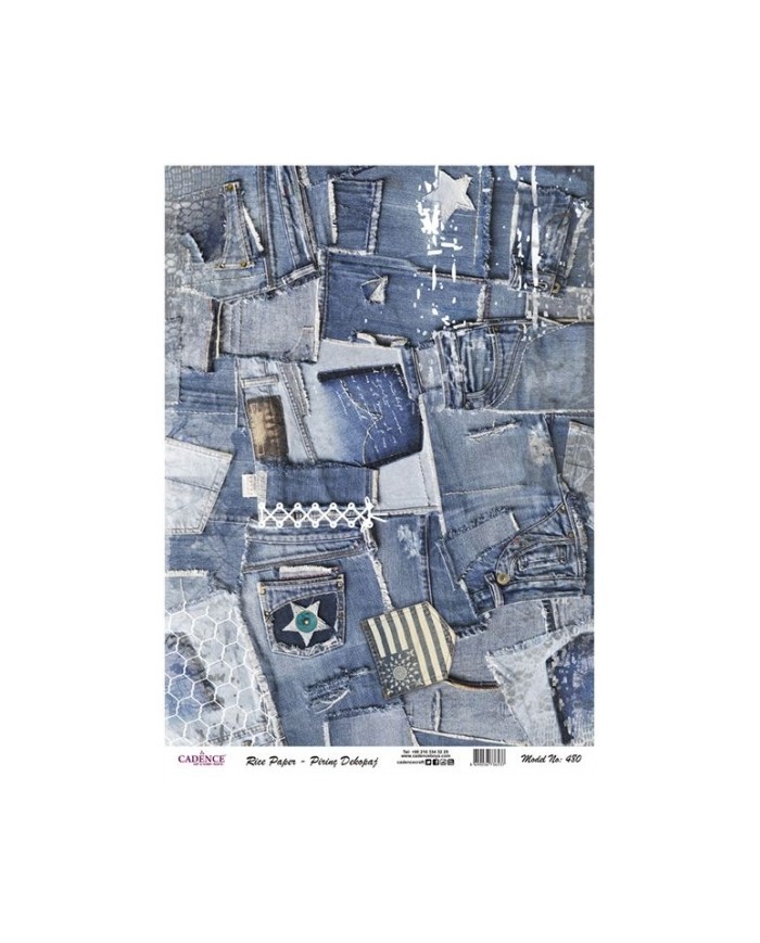 Pirinç Dekupaj 29*42 cm model 480