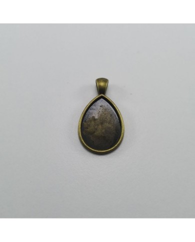 Metal Kolye Ucu - Damla