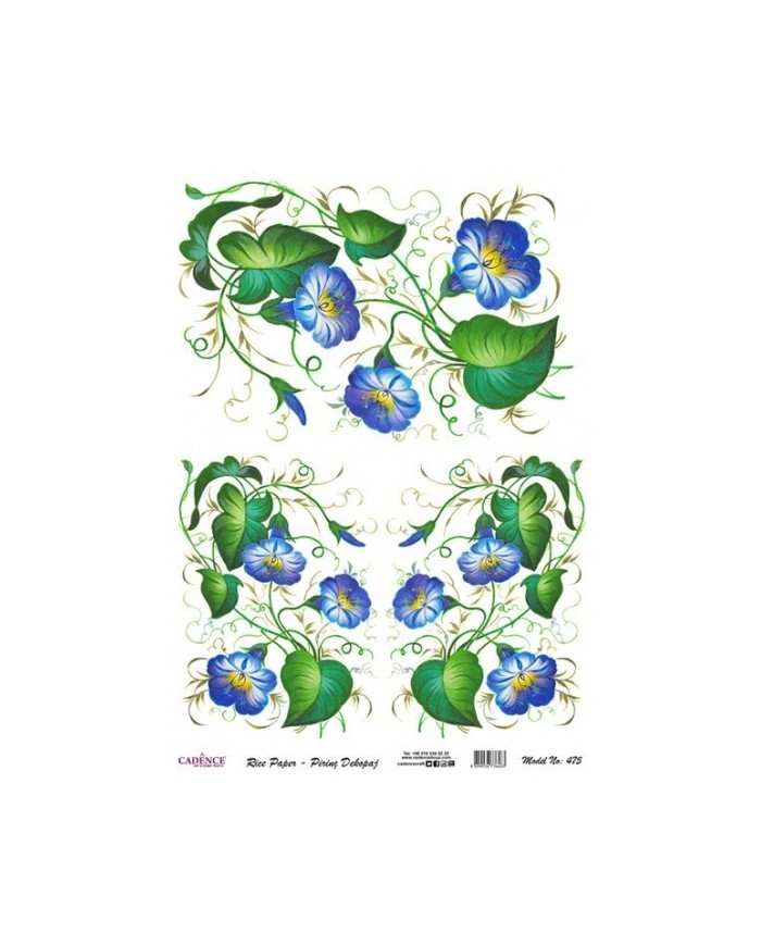 Pirinç Dekupaj 29*42 cm model 475