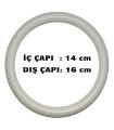 PLASTİK HALKA -16CM (BAYRAK HALKASI)- 5 adet