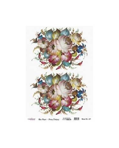 Pirinç Dekupaj 29*42 cm model 471