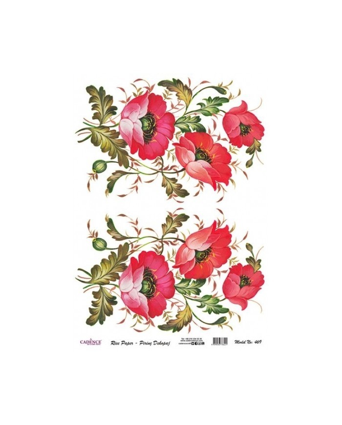 Pirinç Dekupaj 29*42 cm model 469