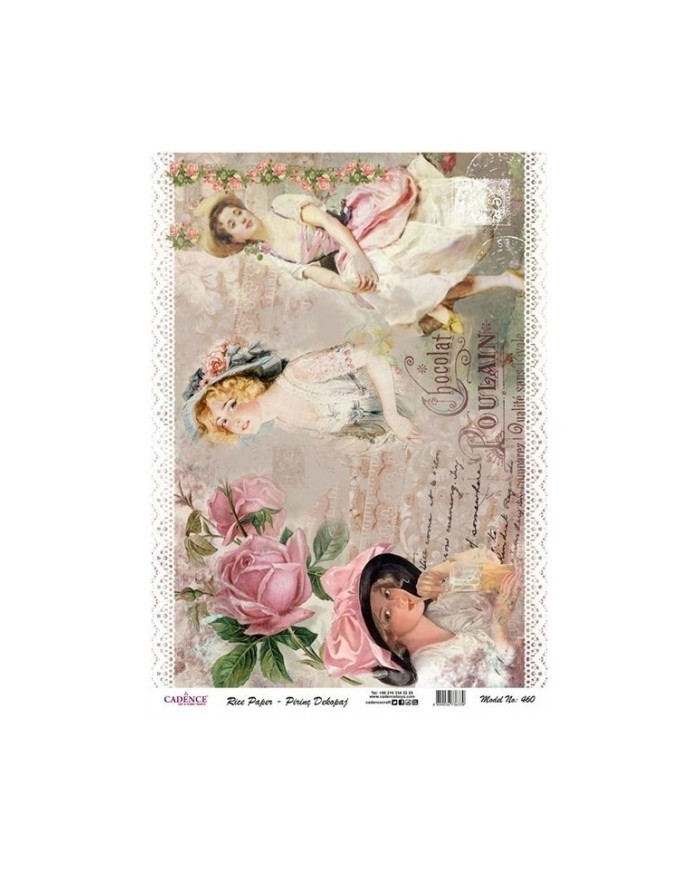 Pirinç Dekupaj 29*42 cm model 460