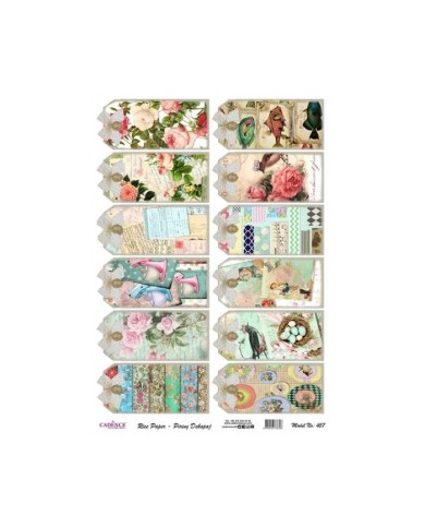 Pirinç Dekupaj 29*42 cm model 457