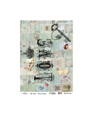 Pirinç Dekupaj 29*42 cm model 455