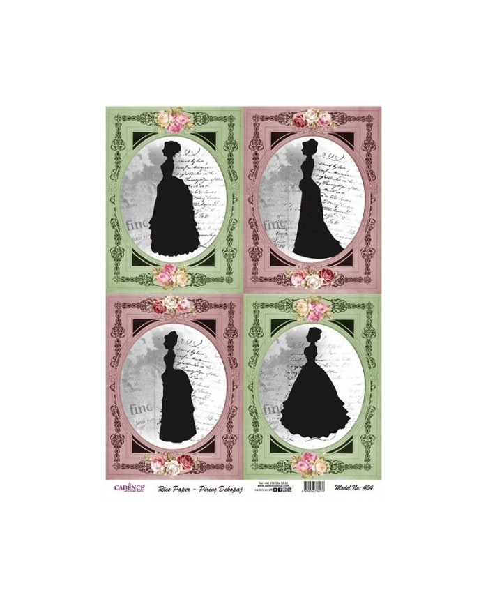 Pirinç Dekupaj 29*42 cm model 454