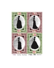 Pirinç Dekupaj 29*42 cm model 454