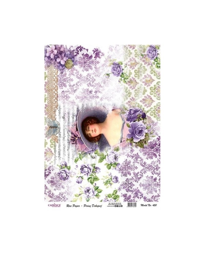 Pirinç Dekupaj 29*42 cm model 450