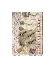 Pirinç Dekupaj 29*42 cm model 448