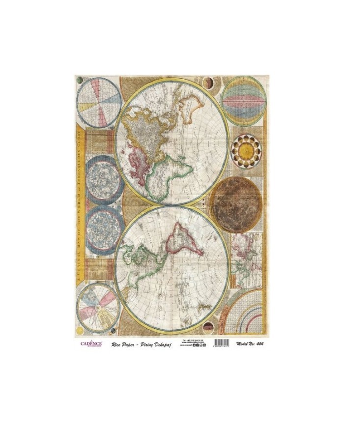 Pirinç Dekupaj 29*42 cm model 444