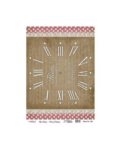 Pirinç Dekupaj 29*42 cm model 432