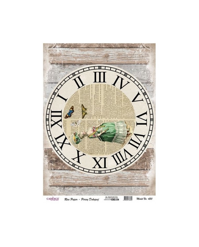 Pirinç Dekupaj 29*42 cm model 430