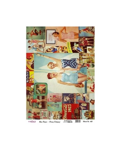 Pirinç Dekupaj 29*42 cm model 425