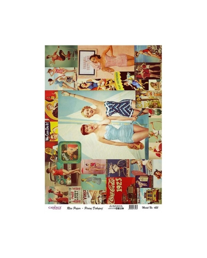 Pirinç Dekupaj 29*42 cm model 425