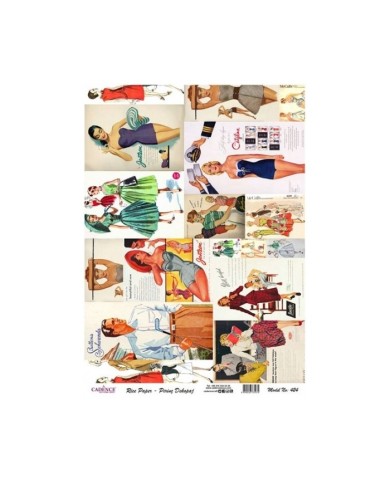 Pirinç Dekupaj 29*42 cm model 424