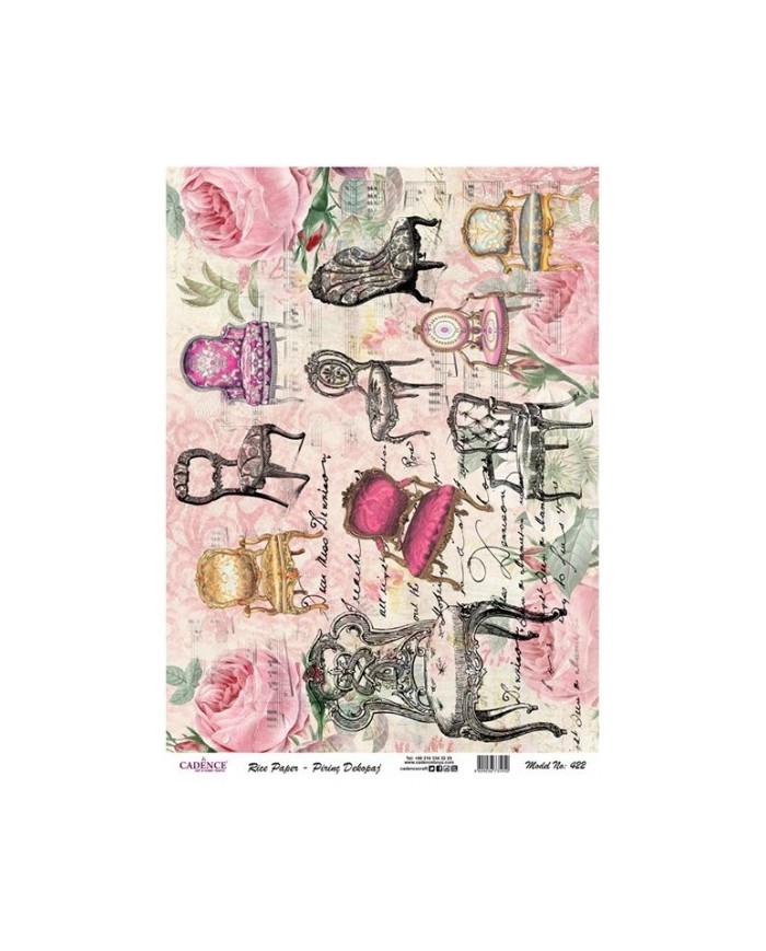 Pirinç Dekupaj 29*42 cm model 422