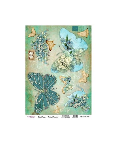 Pirinç Dekupaj 29*42 cm model 419