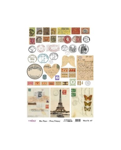 Pirinç Dekupaj 29*42 cm model 417