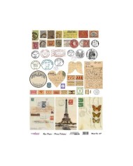 Pirinç Dekupaj 29*42 cm model 417