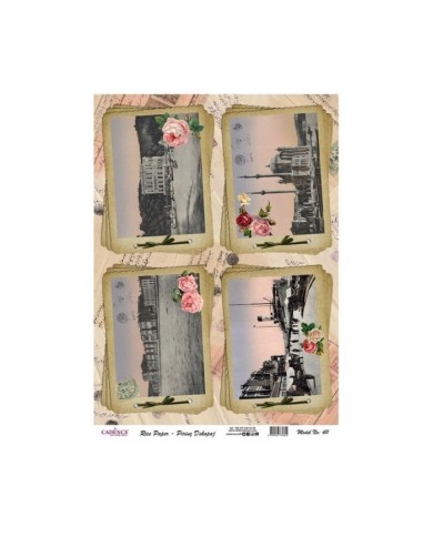 Pirinç Dekupaj 29*42 cm model 411