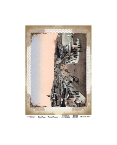 Pirinç Dekupaj 29*42 cm model 409