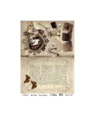 Pirinç Dekupaj 29*42 cm model 407