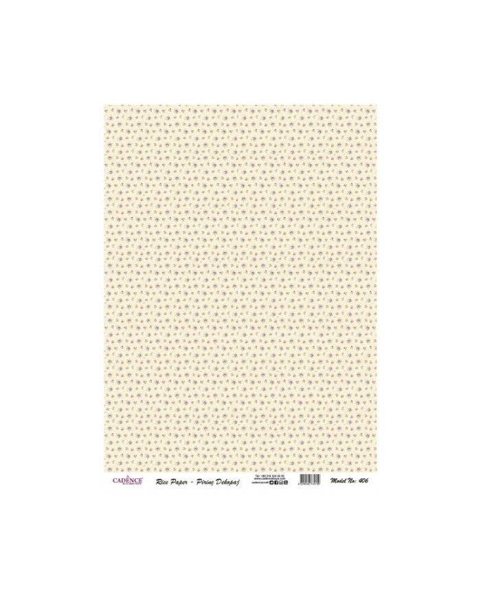 Pirinç Dekupaj 29*42 cm model 406