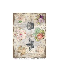 Pirinç Dekupaj 29*42 cm model 405