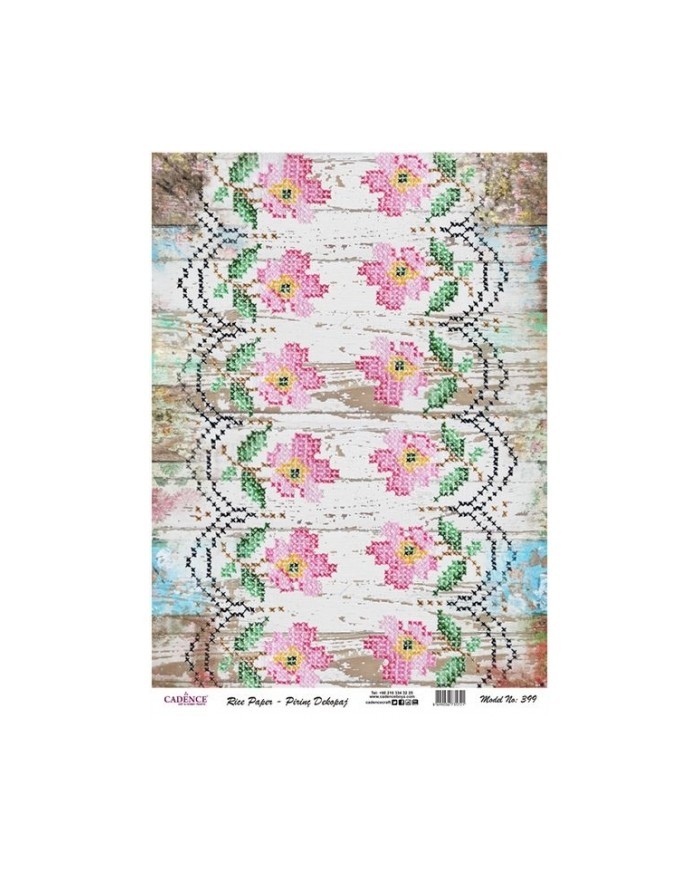 Pirinç Dekupaj 29*42 cm model 399