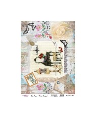 Pirinç Dekupaj 29*42 cm model 398